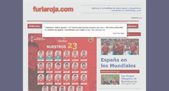 Desktop Screenshot of furiaroja.com