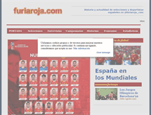 Tablet Screenshot of furiaroja.com