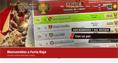 Desktop Screenshot of furiaroja.net